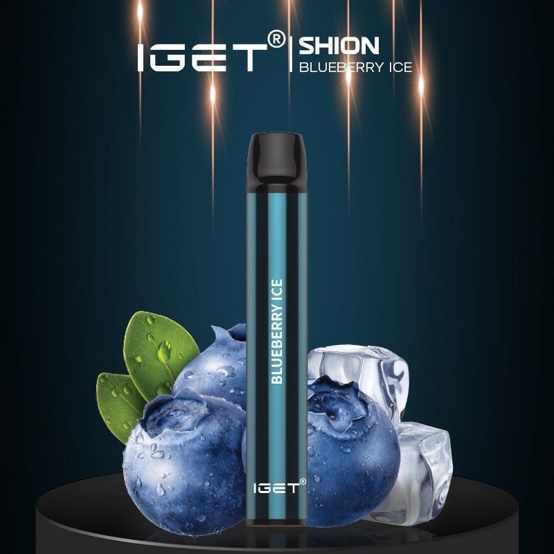 IGET SHION – BLUEBERRY ICE – 600 PUFFS