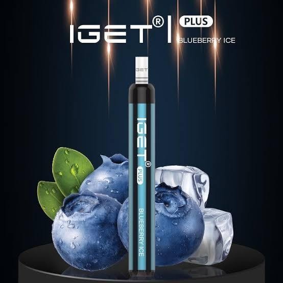 IGET PLUS – BLUEBERRY ICE – 1200 PUFFS