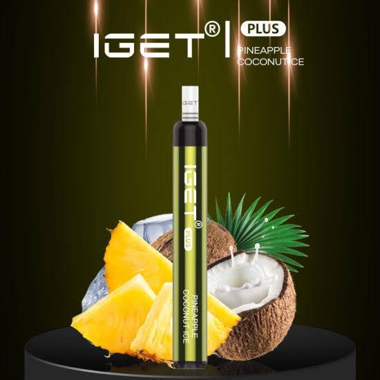 IGET PLUS – PINEAPPLE COCONUT ICE – 1200 PUFFS