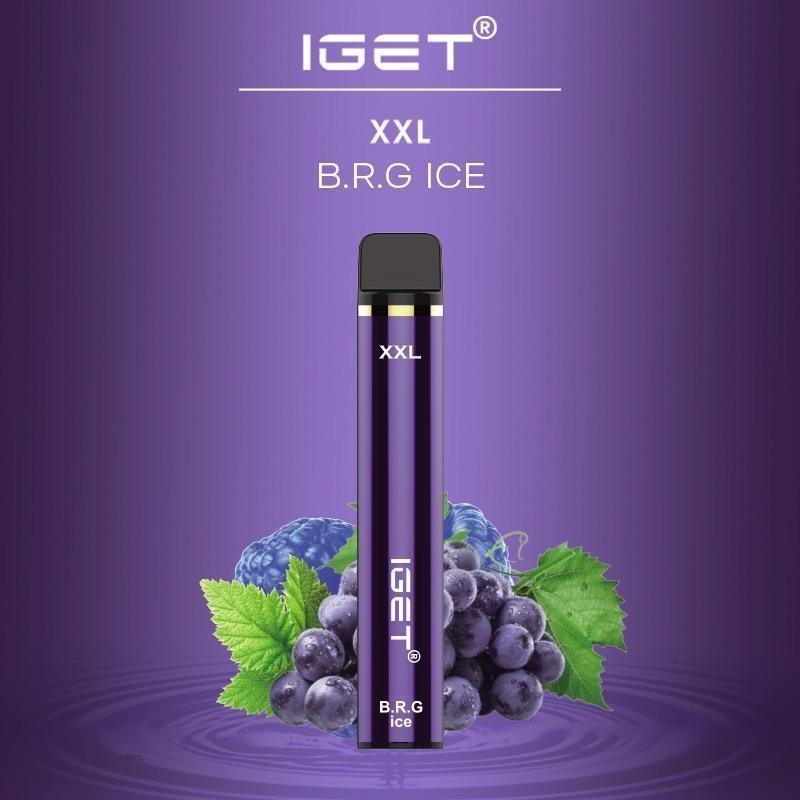 IGET XXL – B.R.G ICE – 1800 PUFFS