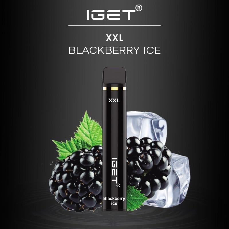 IGET XXL – BLACKBERRY ICE- 1800 PUFFS