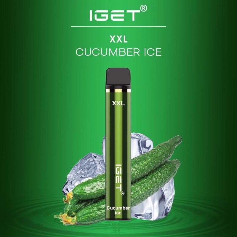 IGET XXL – CUCUMBER ICE – 1800 PUFFS