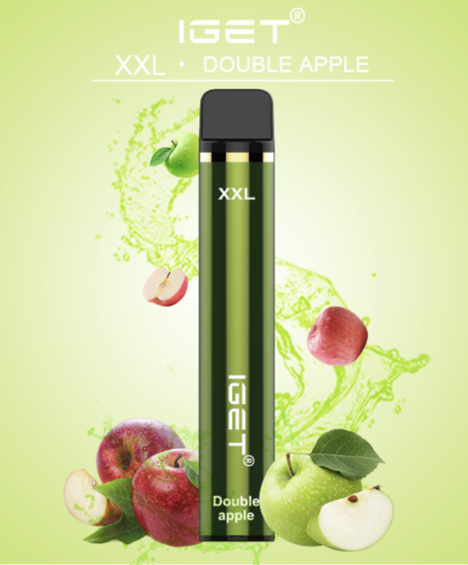  IGET XXL – DOUBLE APPLE – 1800 PUFFS