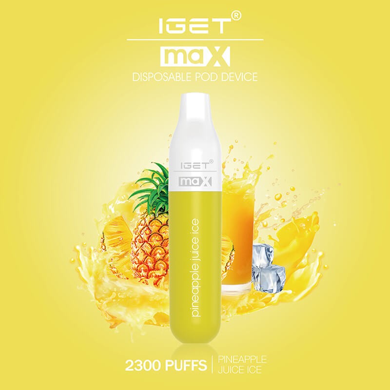 IGET MAX – PINEAPPLE JUICE – 2300 PUFFS