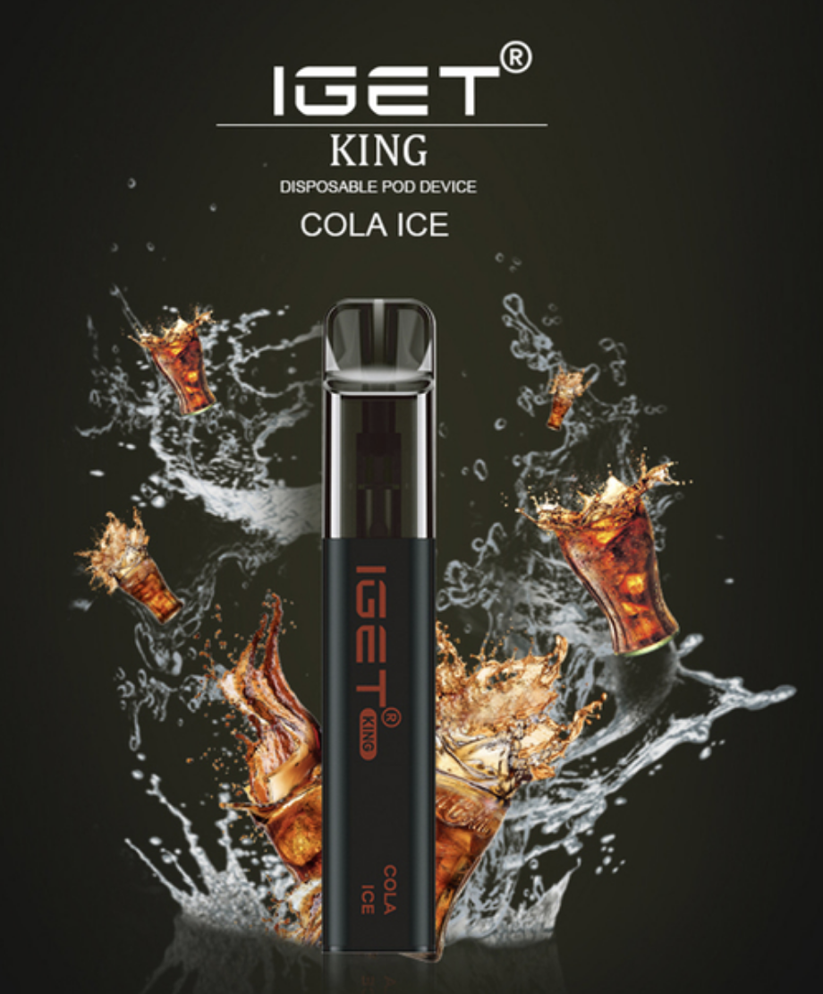  IGET KING – COLA ICE – 2600 PUFFS