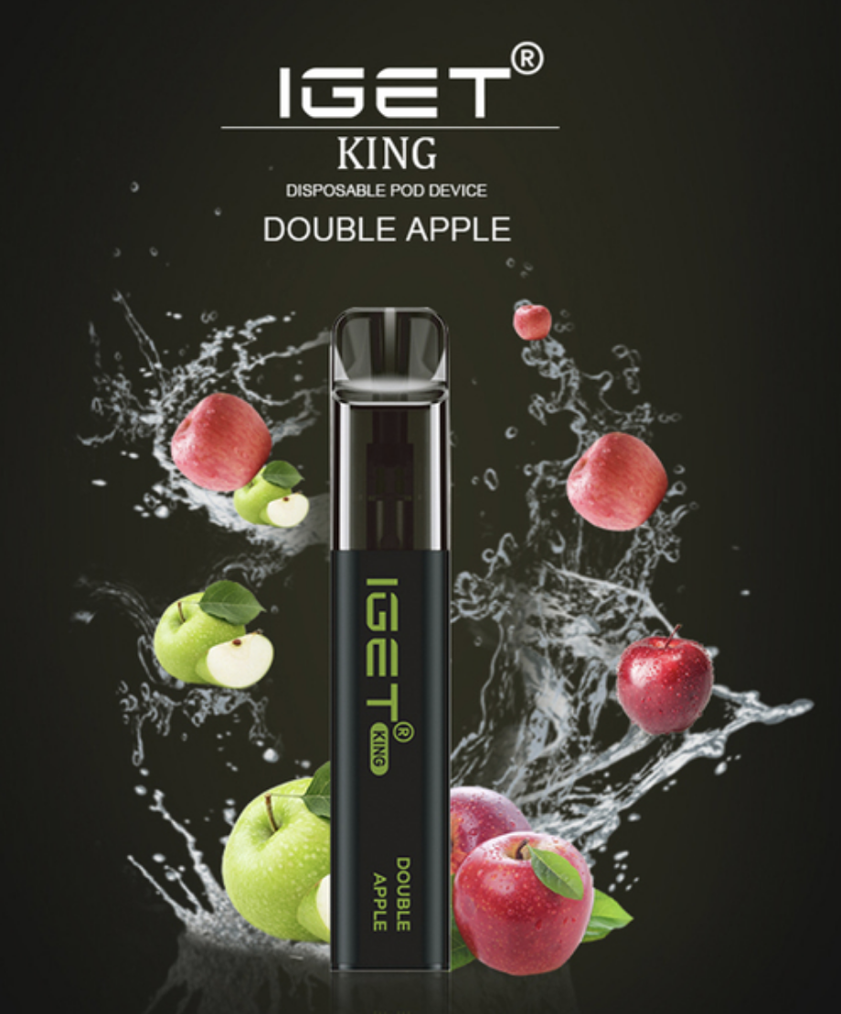  IGET KING – DOUBLE APPLE – 2600 PUFFS