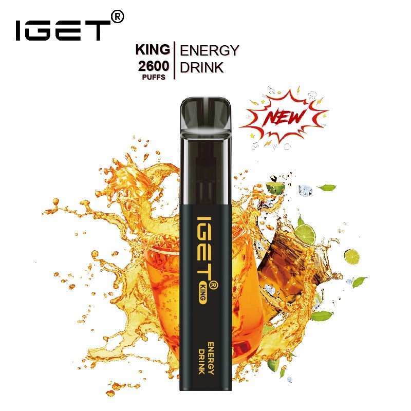 IGET KING – ENERGY DRINK – 2600 PUFFS