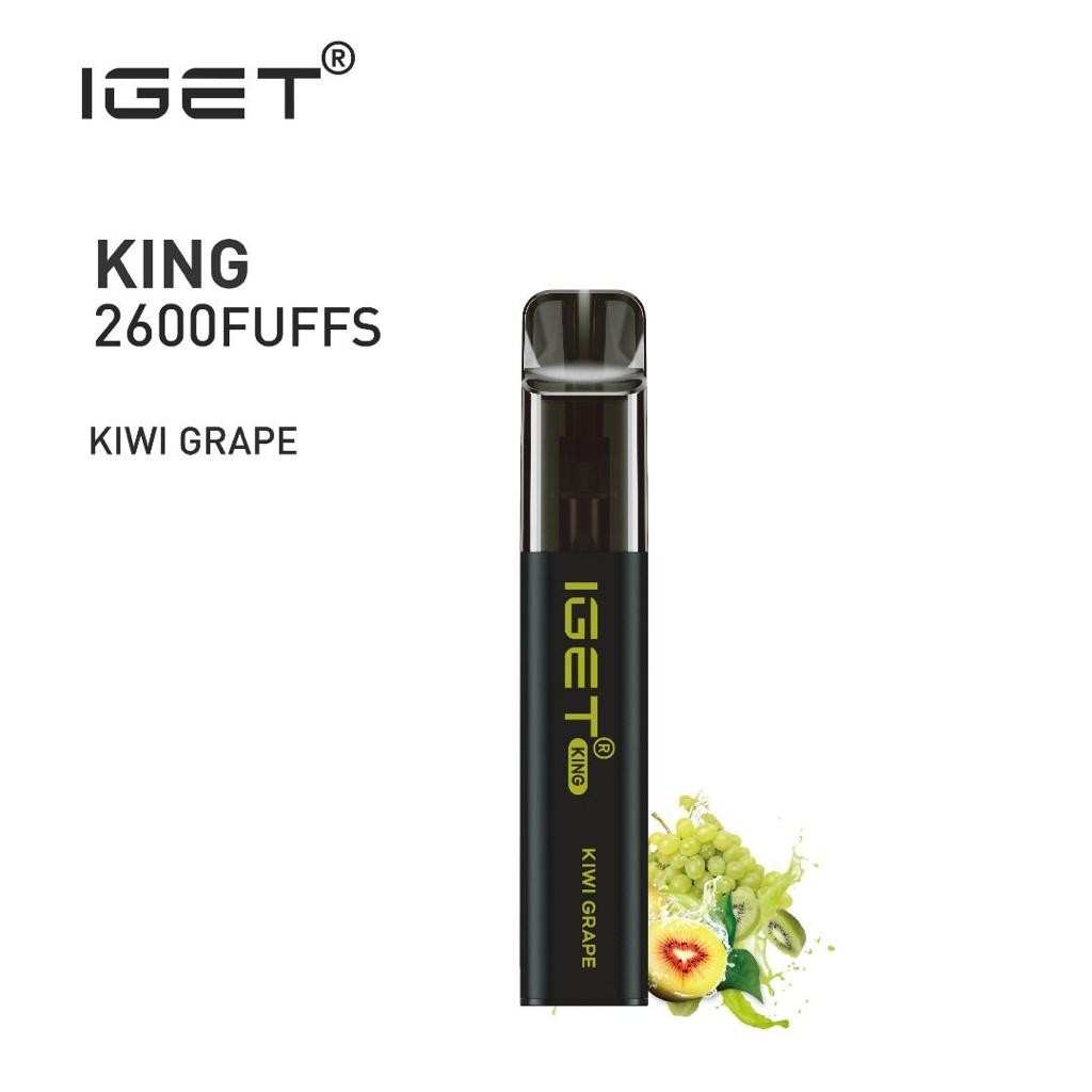 IGET KING – KIWI GRAPE – 2600 PUFFS