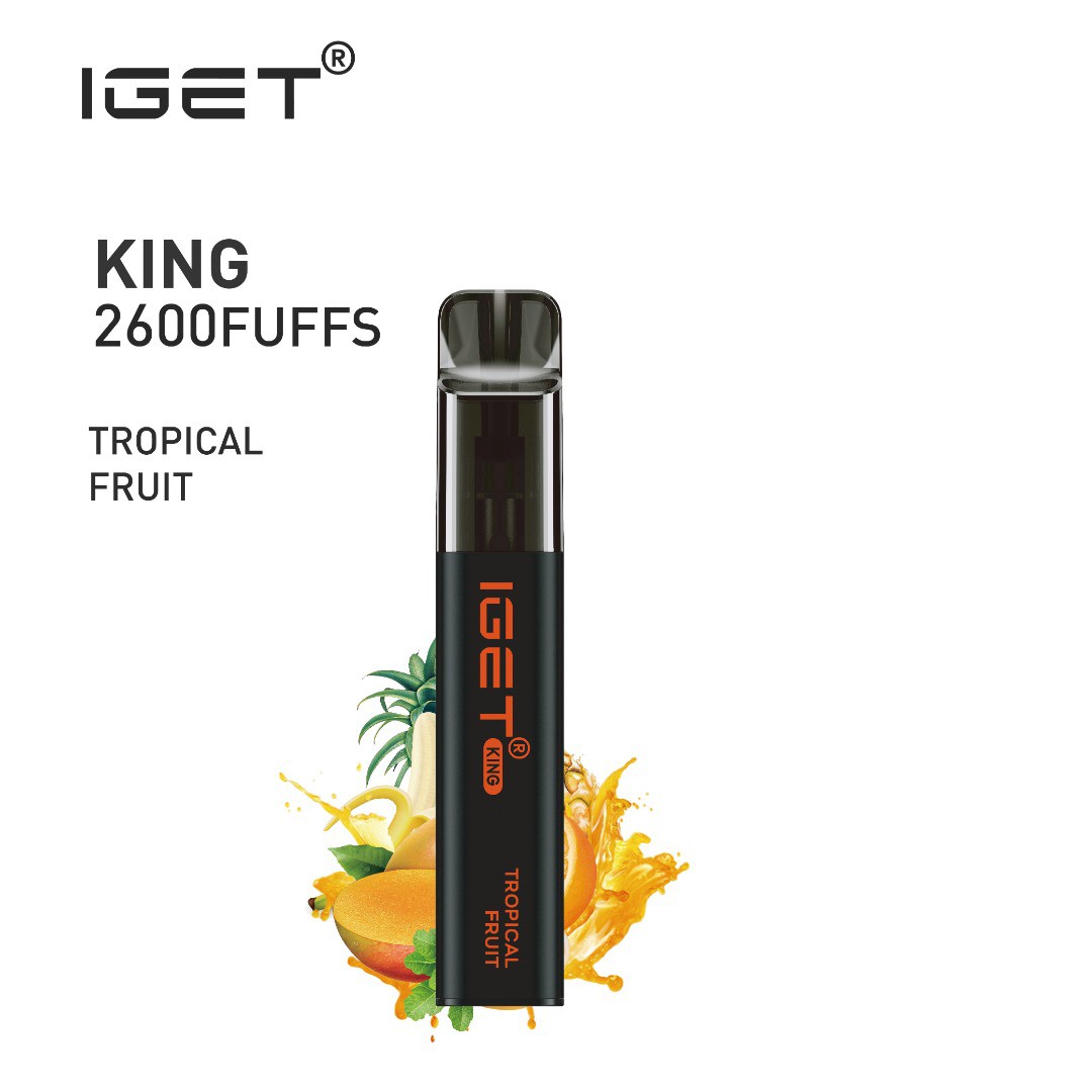 IGET KING – TROPICAL FRUIT – 2600 PUFFS