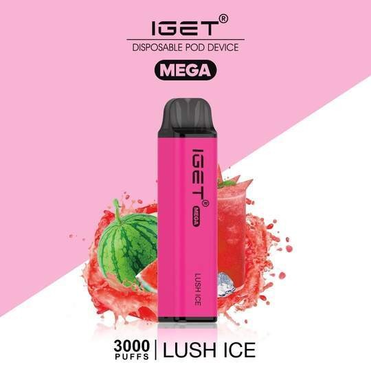 IGET MEGA – LUSH ICE – 3000 PUFFS