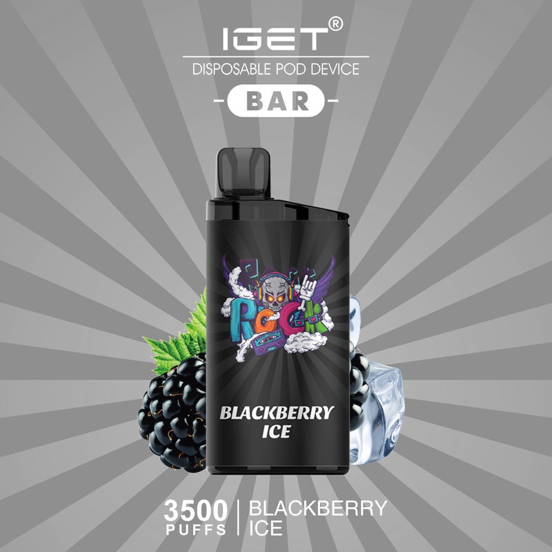 IGET BAR – BLACKBERRY ICE – 3500 PUFFS