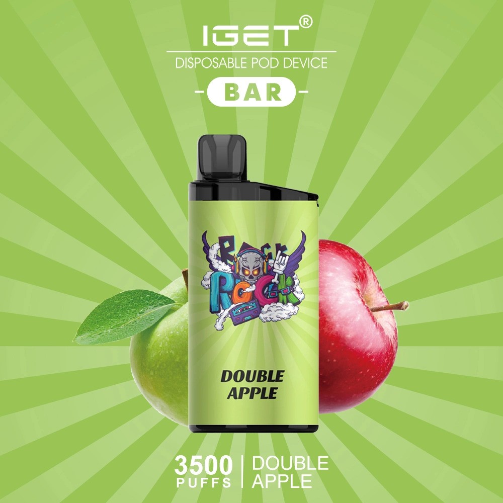 IGET BAR – DOUBLE APPLE – 3500 PUFFS