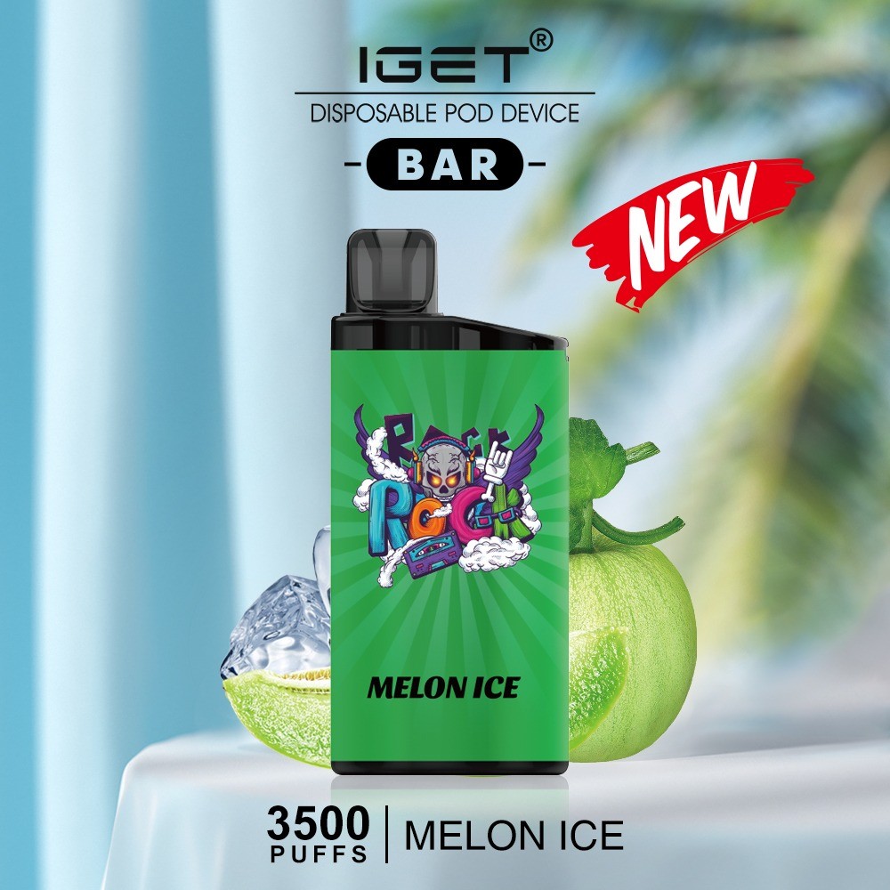 IGET BAR – MELON ICE – 3500 PUFFS