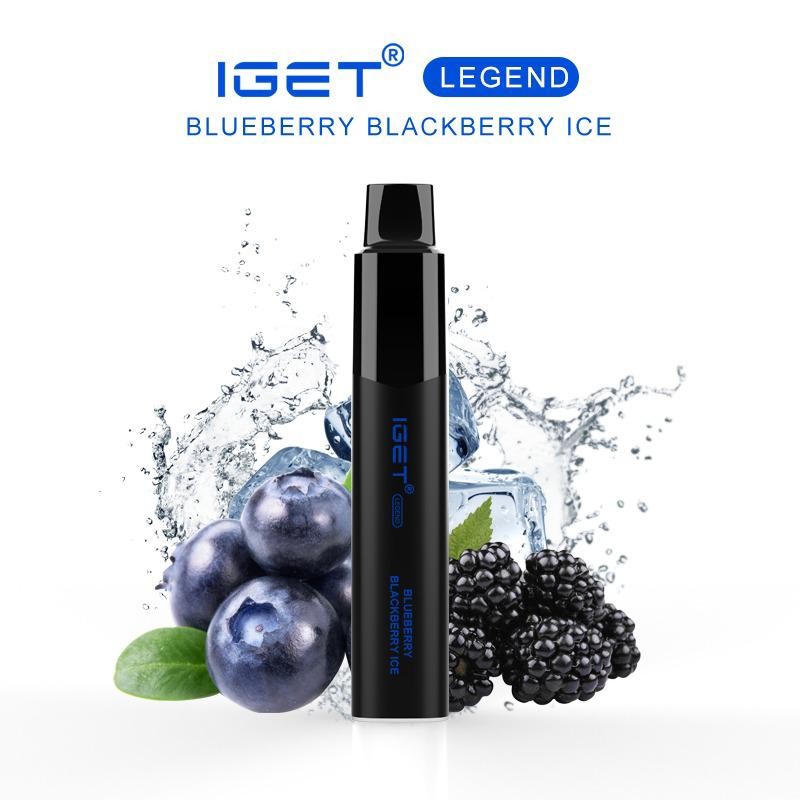 IGET LEGEND – BLUEBERRY BLACKBERRY ICE – 4000 PUFFS