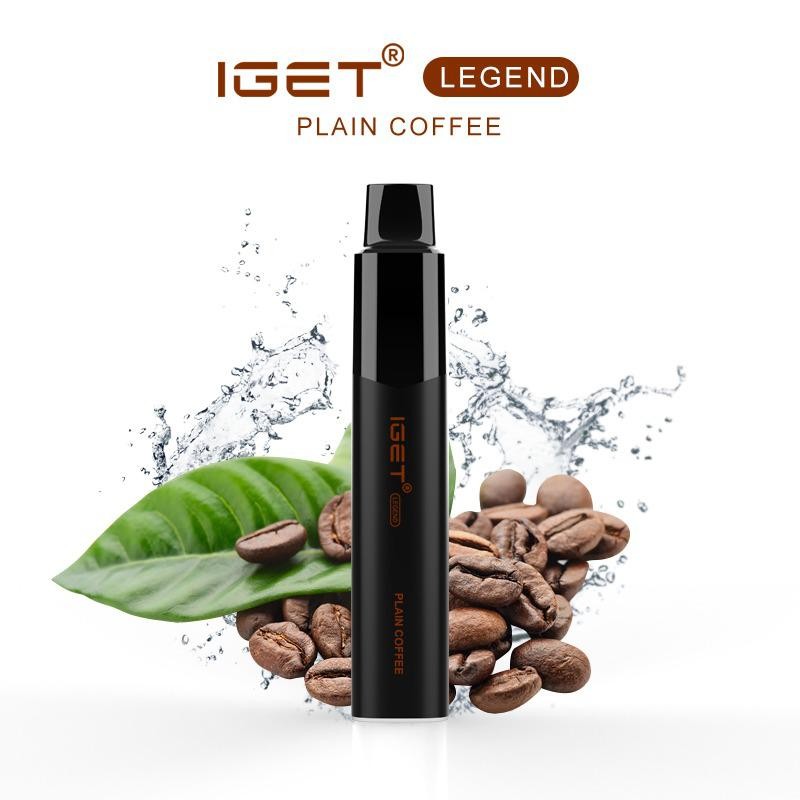 IGET LEGEND – PLAIN COFFEE – 4000 PUFFS