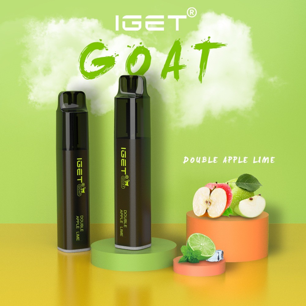 IGET GOAT – DOUBLE APPLE LIME – 5000 PUFFS