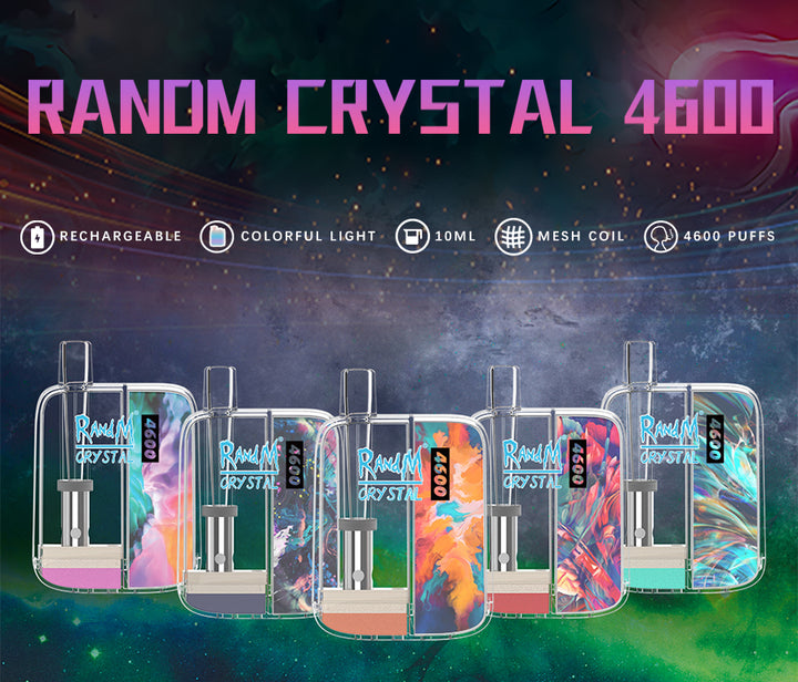 RandM Crystal 4600 Disposable Vape Pod Device Wholesale (4600 Puffs)